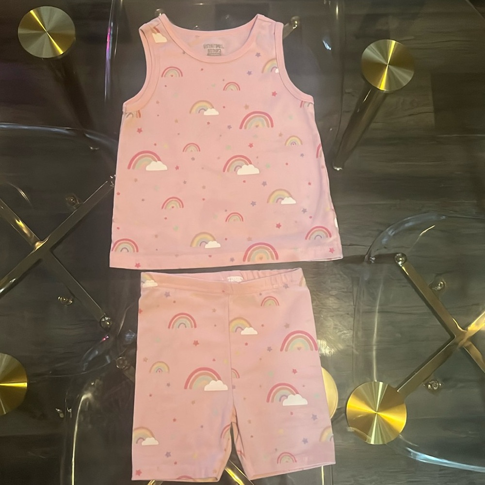 3T toddler girl matching set